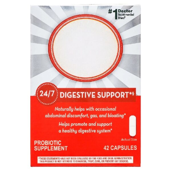 Daily Probiotic Supplement, Probiotics Supplement, 42 Capsules