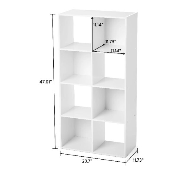 8 Cube Storage Organizer, Black