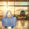 Expandable Luggage Bag With 360° Wheels Extra Large Capacity Wet/Dry Separation Ideal For Business Trips Gym Students And Travel