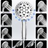 High Pressure Rainfall Shower Head 10 Spray Handheld Showerhead Combo, 360° Degree Rotating Extension Arm, New