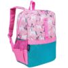 Wildkin Kids Pack-It-All 15 Inch School & Travel Backpack in Pink for Girls, Front strap for attaching Wildkin's Clip-in Lunchbox, Generously sized exterior front pocket (Mermaid Undercover)