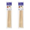 BAZIC Wooden Dowel Rods Wood Sticks, 3/16