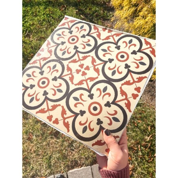 Retro Self Adhesive Vinyl Floor Tile - 20 Tiles/20 Sq. ft., 12 x 12, Slate Flooring Materials