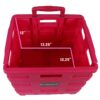 Everything Mary Plastic Craft Cart Organizer - Blue - Hobby Storage Case - Ideal for Teachers & Crafters