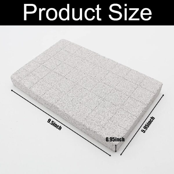 2PC Rabbit Scratching Pad for Small Pets - Lava Pumice Chew Toy for Guinea , Ferret, Hedgehog, Chinchilla, Hamster