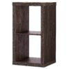 2 Cube Storage Organizer, Charcoal