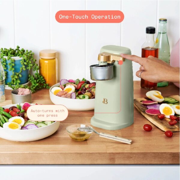 Easy-Prep Electric Can Opener, White Icing by Drew Barrymore