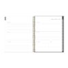 2025 Blue Sky Weekly/Monthly Planning Calendar, 8-1/2" x 11", Midnight Garden, January 2025 To December 2025