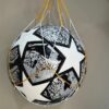 Premium Europe Cup Themed Size 5 Soccer Balls - Diverse Vibrant Colors, Ideal for Adult & Youth Players, Durable Construction for All - Weather Play