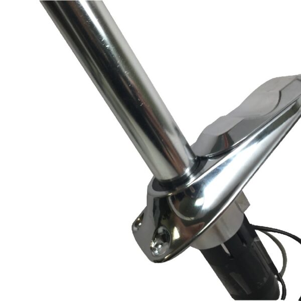 Marine Boat Navigation All-Round Warm White Stern Light, 2-Prong Chrome Base, 24