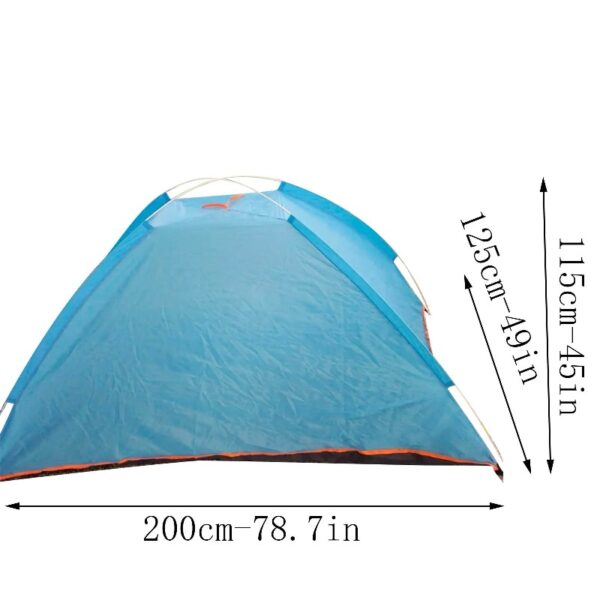 Instant Automatic Expansion Up Lightweight Camping Tent Outdoor Easy Set Up Automatic Family Travel Tent Portable Backpacking Ultralight Windproof