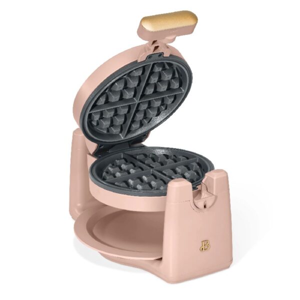 Rotating Belgian Waffle Maker, White Icing by Drew Barrymore