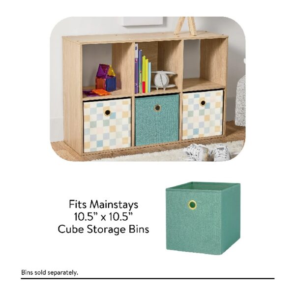 6 Cube Storage Organizer, White