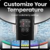 1.8L Electric Glass Kettle w/ Temperature Control, Removable Tea Infuser - Stainless Steel