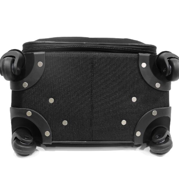 3-Piece Softside Luggage Set, Black