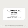 Fundamentals Commercial White / White Semi-Gloss Interior Paint, 1 Gallon