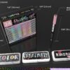 Tooli-Art Pastel Acrylic Paint Pens Multicolor Special Color Series Marker Set with 0.7mm Extra Fine Tip Set of 24