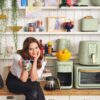 Easy-Prep Electric Can Opener, White Icing by Drew Barrymore