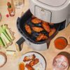 3 Qt Air Fryer with TurboCrisp Technology, White Icing by Drew Barrymore