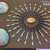 Tooli-Art Pastel Acrylic Paint Pens Multicolor Special Color Series Marker Set with 0.7mm Extra Fine Tip Set of 24
