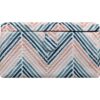 SINGER Large Premium Tackle Sewing Basket Navy Paisley Print with Notions Sewing Kit and Matching Pin Cushion