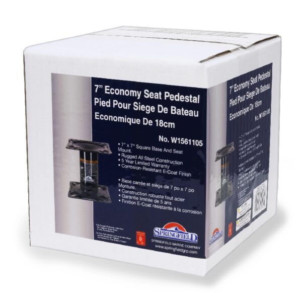 Marine Economy Fixed Height Pedestal for Boat Seat - 7