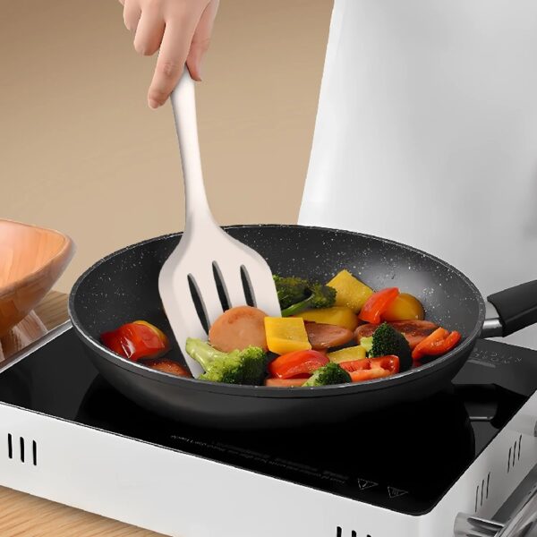 Black Silicone Cooking Utensils Set - 446°F Heat Resistant Kitchen Utensils,Turner Tongs,Spatula,Spoon,Brush,Whisk,Kitchen Utensil Gadgets Tools Set for Nonstick Cookware,Dishwasher Safe (BPA Free)