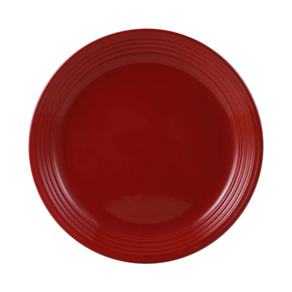 Chiara 16-Piece Stoneware Gray Dinnerware Set