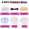 Kabuer Jewelry Making Kit for Adults, Tools, Charms, Wires, Findings, and More, All-Inclusive