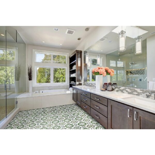 Retro Self Adhesive Vinyl Floor Tile - 20 Tiles/20 Sq. ft., 12 x 12, Slate Flooring Materials