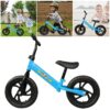 12 In Balance Bike for Kids 2-6 Years, Lightweight Toddler No Pedal Training Bike, Blue