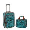 Fashion Softside Upright 2 Piece Luggage Set F102