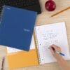 Five Star Spiral Notebook Plus Study App 3 Subject College Ruled 8 12 x 11 6