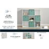 9 Cube Storage Organizer, Spring Pine