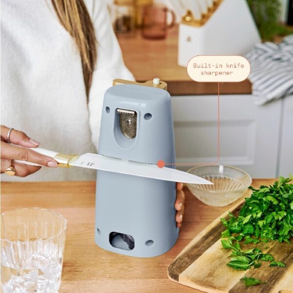 Easy-Prep Electric Can Opener, White Icing by Drew Barrymore