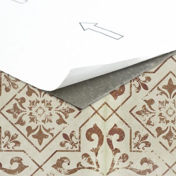 Retro Self Adhesive Vinyl Floor Tile - 20 Tiles/20 Sq. ft., 12 x 12, Slate Flooring Materials