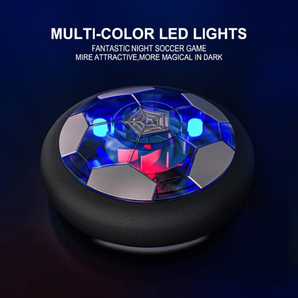 3-in-1 LED Soccer Hockey Bowling Set Indoor/Outdoor Toys, Gifts for 3 4 5 6 7 8+ Years Boy Girl