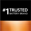 1.5V Coppertop Alkaline D Batteries, 8 Pack