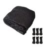 Trampoline With Integrated Shade Cover - Durable TPE Jump Mat And Safety Enclosure Net, Weather-Resistant Frame For All-Season Fun
