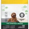 Activated Charcoal Leak-Resistant Training Pads for Dogs, 23in x 23in, 100 Count