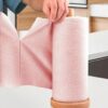 Reusable Microfiber Paper Towels Roll, Beneathk Microfiber Paper Towels Roll, Reusable Paper Towels Washable Roll, Scratch Free, Ultra Absorbent Dish Rags for Kitchen, Car, Dishes (Gray)
