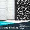 Composition Notebooks, College Ruled Composition Notebook, Hard Cover Marble Composition Notebook, 100 sheets, 200 Pages 12, College Ruled