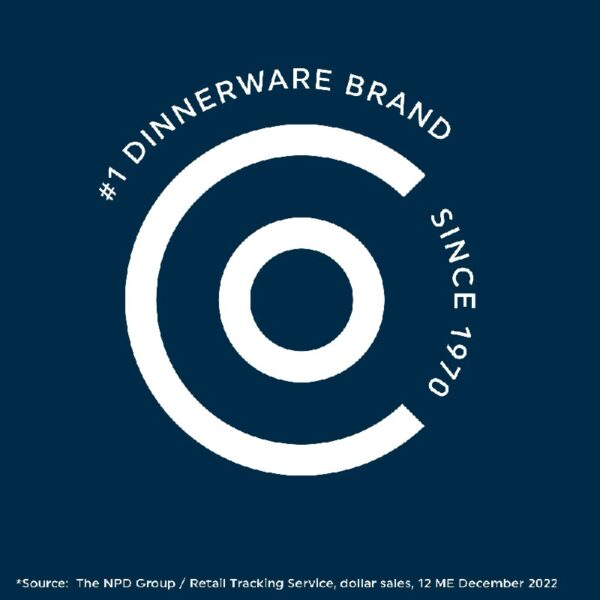 Winter Frost White, Round 12-Piece Dinnerware Set