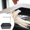 Dualoai Automatic Bird Bath Tub Parakeet Bath for Lovebird Medium Birds African Grey L