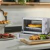4 Slice Countertop Toaster Oven with 3 Settings, includes Baking Rack and Pan, Black, New