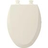 1500EC068 Elongated Closed Front Toilet Seat with Cover,Fawn Beige