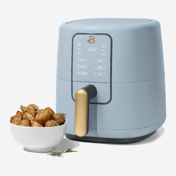 3 Qt Air Fryer with TurboCrisp Technology, White Icing by Drew Barrymore