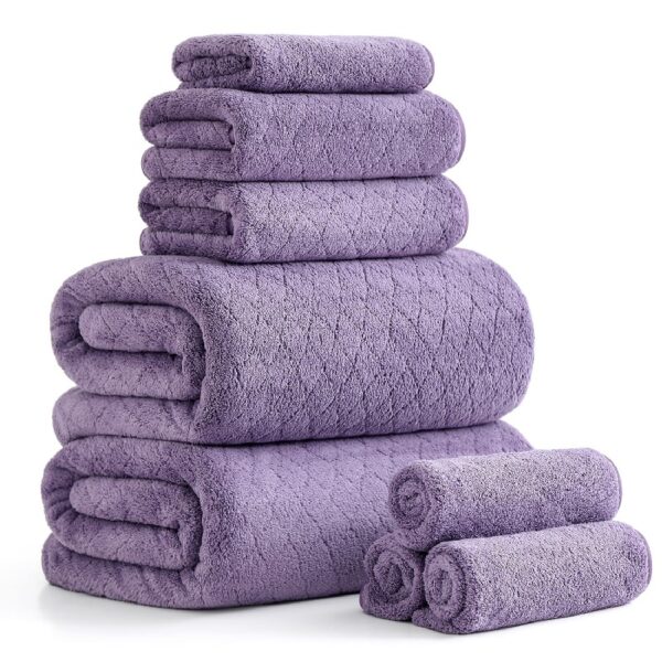8 Pieces Extra Large Bath Towel35