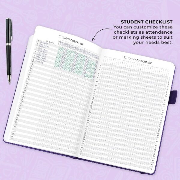 Clever Fox Teacher Planner - Mystic Blue