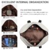 Travel Duffel Bag for Women, Large Weekender Overnight Bag, Carry-on Gym Bag with Separate Shoes Compartment, Mom Hospital Bags for Labor and Delivery with 2 Packing Cubes